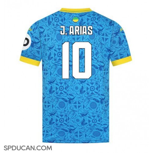 Muški Nogometni Dres Wolves Jhon Arias #10 Rezervni 2025-26 Kratak Rukav